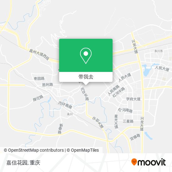 嘉信花园地图
