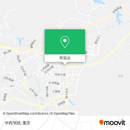 华西驾校地图