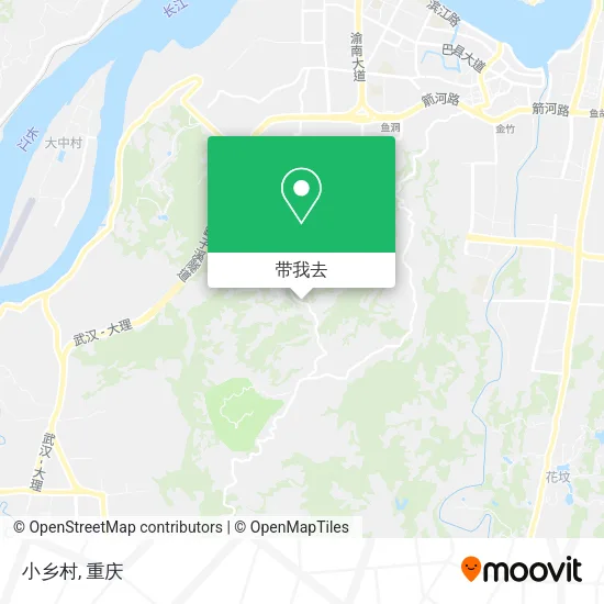 小乡村地图