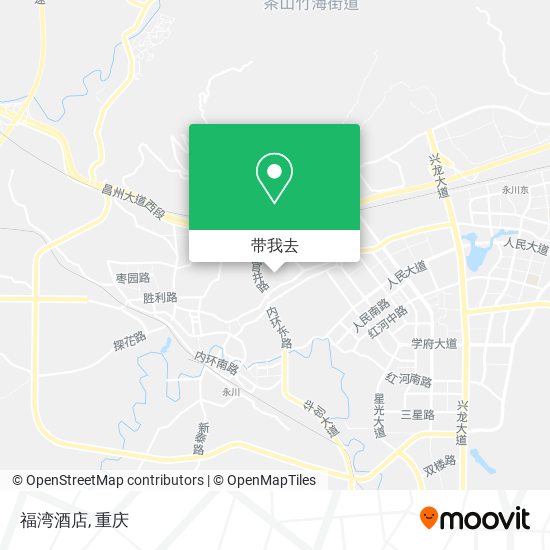 福湾酒店地图