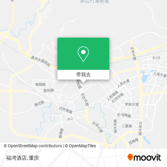 福湾酒店地图