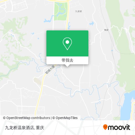 九龙桥温泉酒店地图