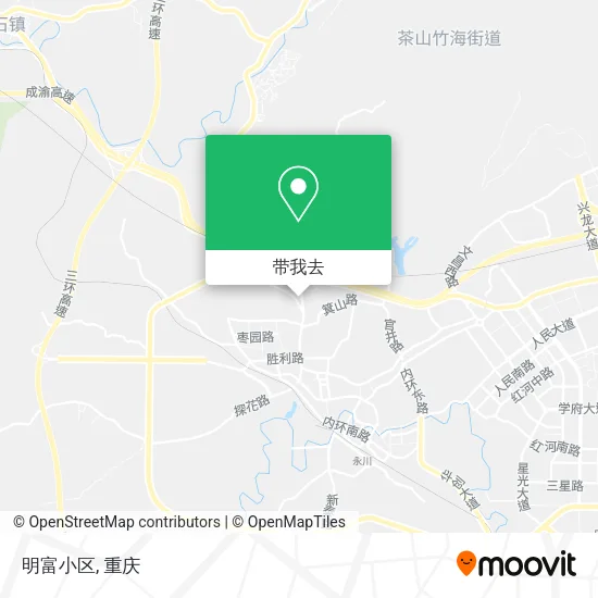 明富小区地图