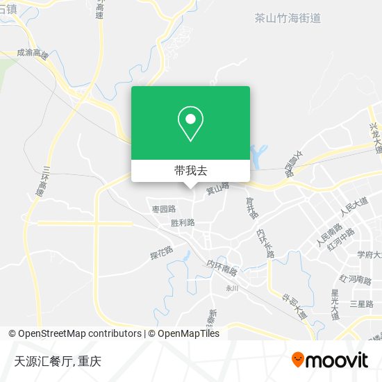天源汇餐厅地图