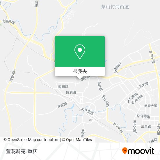 萱花新苑地图