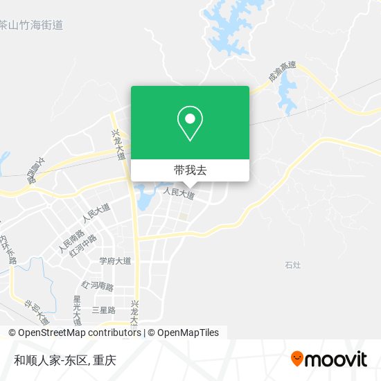 和顺人家-东区地图