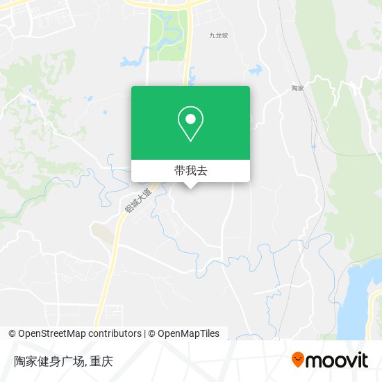 陶家健身广场地图