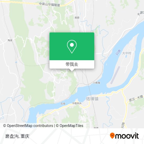 磨盘沟地图