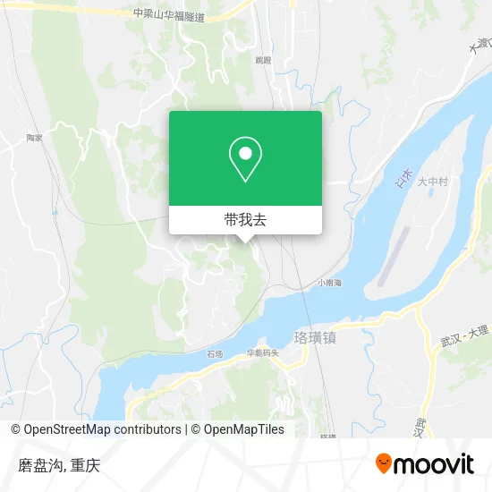 磨盘沟地图