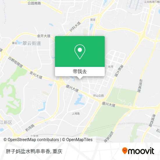 胖子妈盐水鸭串串香地图