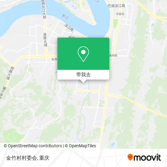 金竹村村委会地图