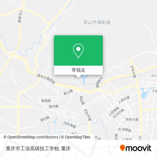 重庆市工业高级技工学校地图