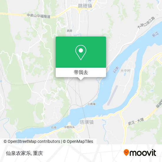仙泉农家乐地图