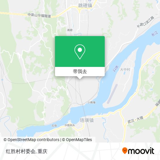 红胜村村委会地图