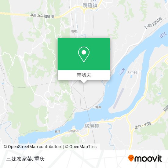 三妹农家菜地图