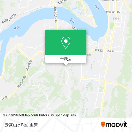 云篆山水B区地图