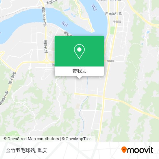 金竹羽毛球馆地图