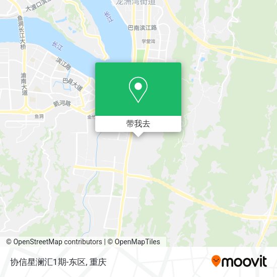 协信星澜汇1期-东区地图