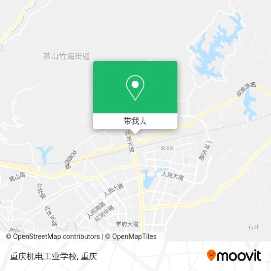 重庆机电工业学校地图