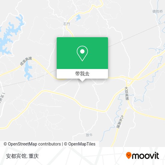 安都宾馆地图