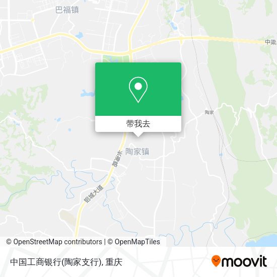 中国工商银行(陶家支行)地图