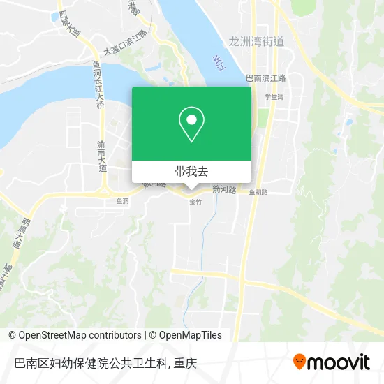 巴南区妇幼保健院公共卫生科地图