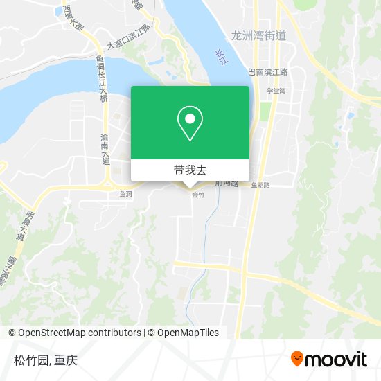 松竹园地图