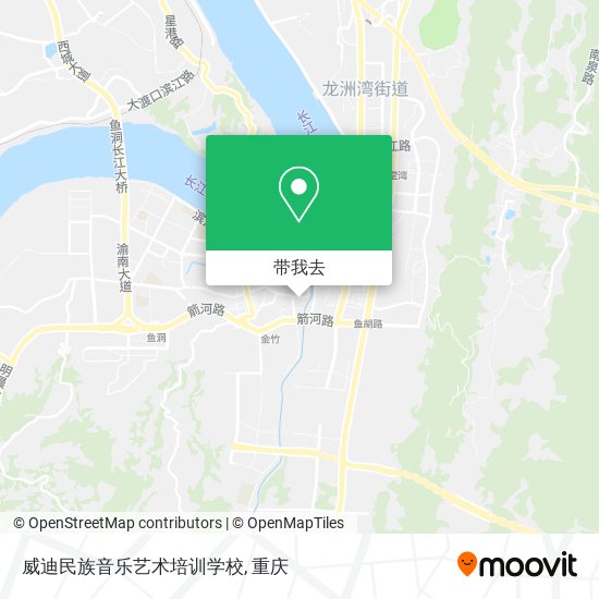 威迪民族音乐艺术培训学校地图