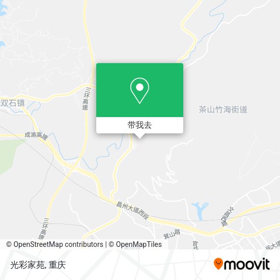 光彩家苑地图