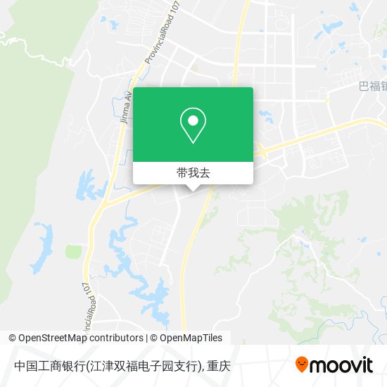 中国工商银行(江津双福电子园支行)地图