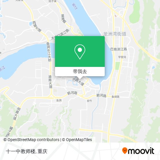 十一中教师楼地图