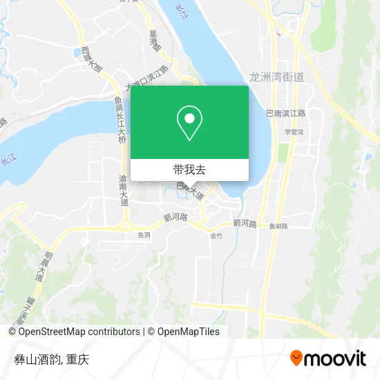彝山酒韵地图
