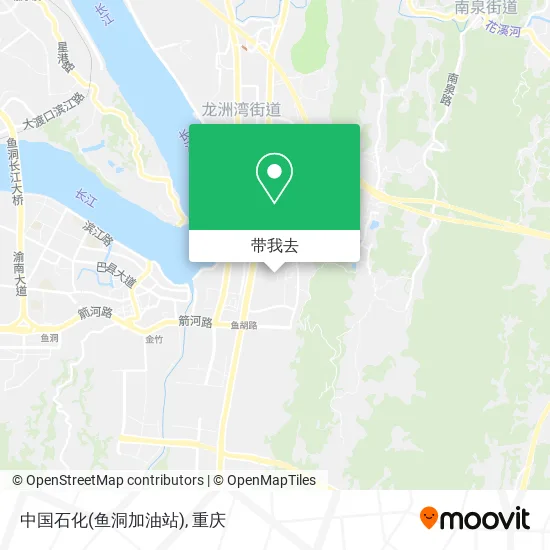 中国石化(鱼洞加油站)地图