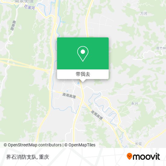 界石消防支队地图