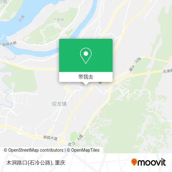 木洞路口(石冷公路)地图