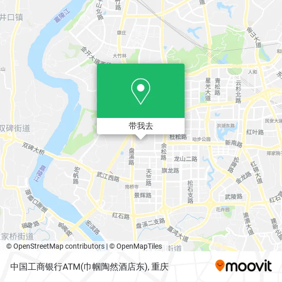 中国工商银行ATM(巾帼陶然酒店东)地图