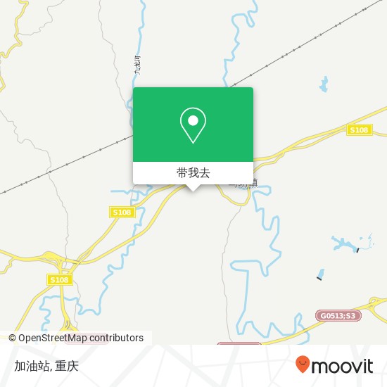 加油站地图