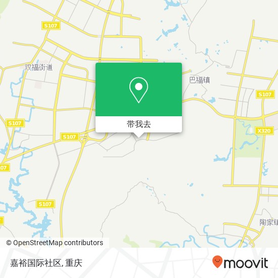 嘉裕国际社区地图