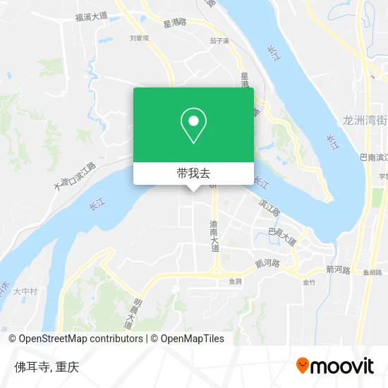 佛耳寺地图