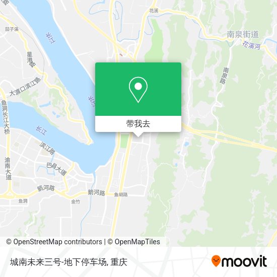城南未来三号-地下停车场地图