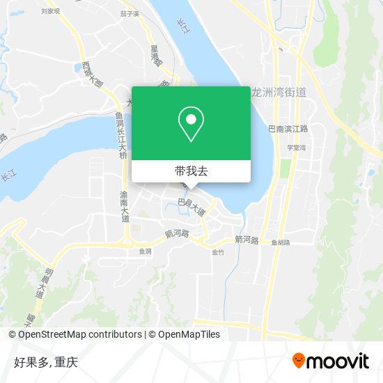 好果多地图