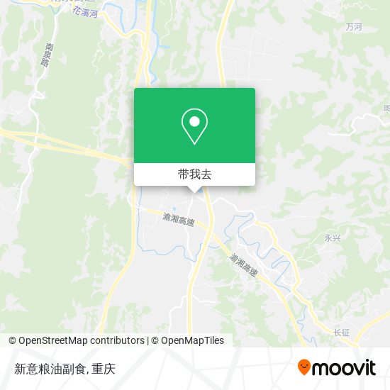 新意粮油副食地图