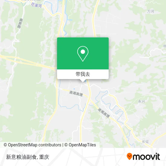 新意粮油副食地图