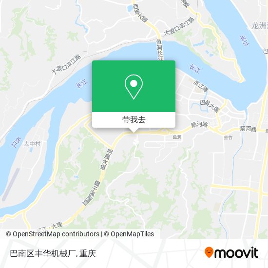 巴南区丰华机械厂地图