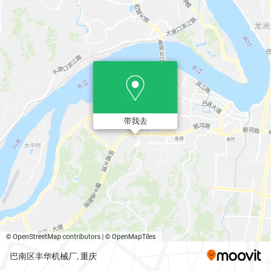 巴南区丰华机械厂地图