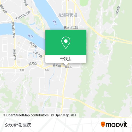 众欢餐馆地图