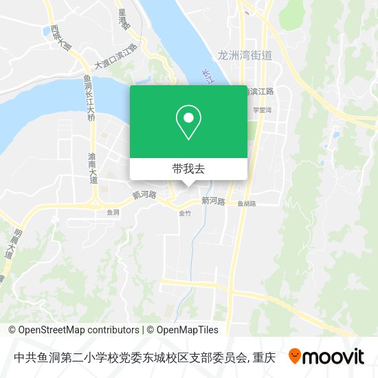 中共鱼洞第二小学校党委东城校区支部委员会地图