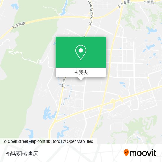 福城家园地图