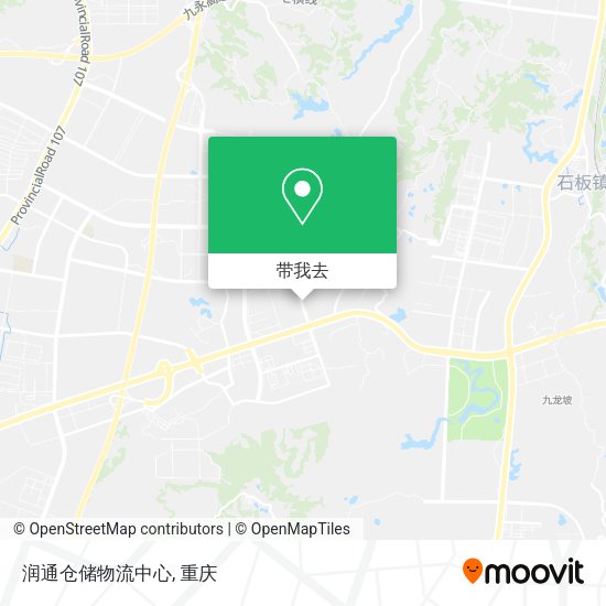 润通仓储物流中心地图