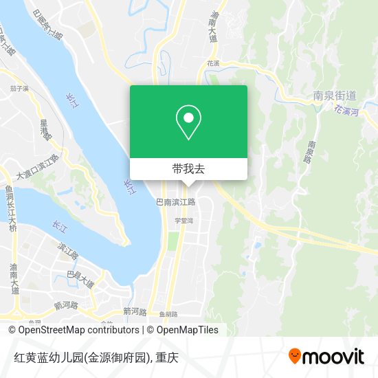 红黄蓝幼儿园(金源御府园)地图